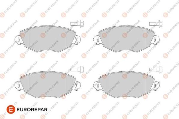 EUROREPAR 1686271780 - Тормозные колодки, дисковые, комплект avtokuzovplus.com.ua