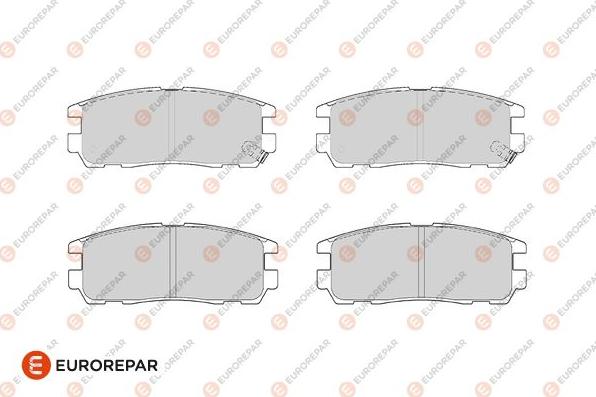 EUROREPAR 1686271980 - Тормозные колодки, дисковые, комплект avtokuzovplus.com.ua