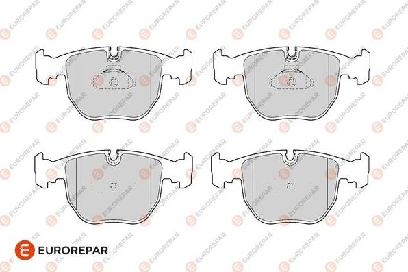 EUROREPAR 1686272880 - Тормозные колодки, дисковые, комплект avtokuzovplus.com.ua