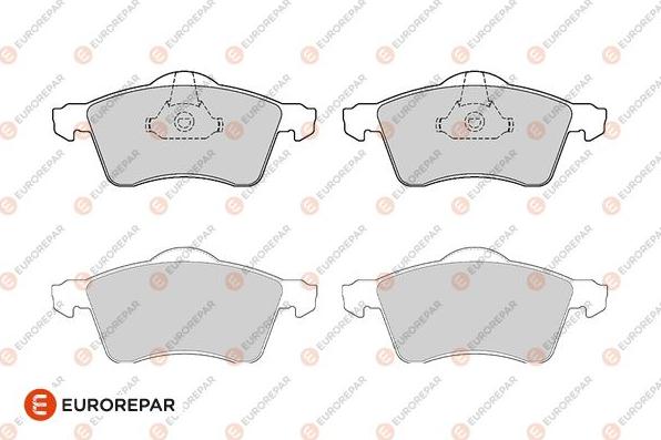 EUROREPAR 1686277580 - Тормозные колодки, дисковые, комплект autodnr.net