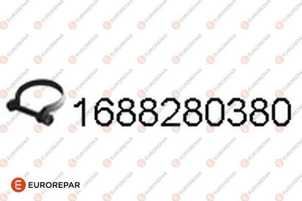 EUROREPAR 1688280380 - З'єднувальні елементи, система випуску autocars.com.ua