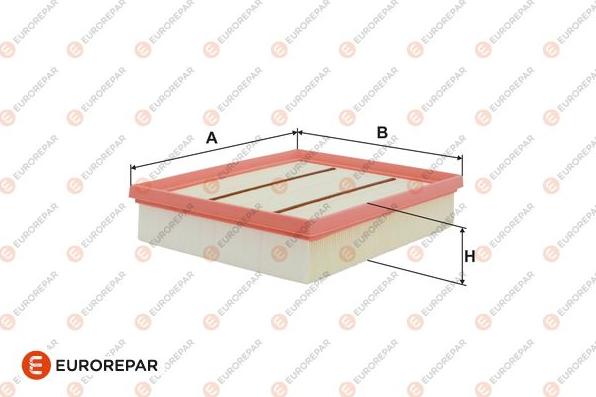 EUROREPAR 1694146580 - Повітряний фільтр autocars.com.ua