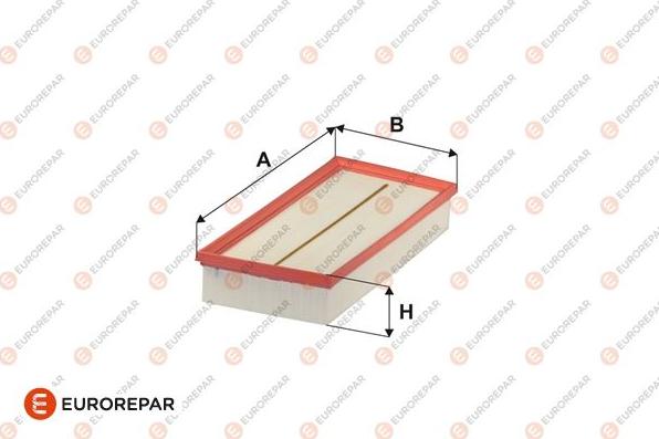 EUROREPAR 1694146780 - Повітряний фільтр autocars.com.ua