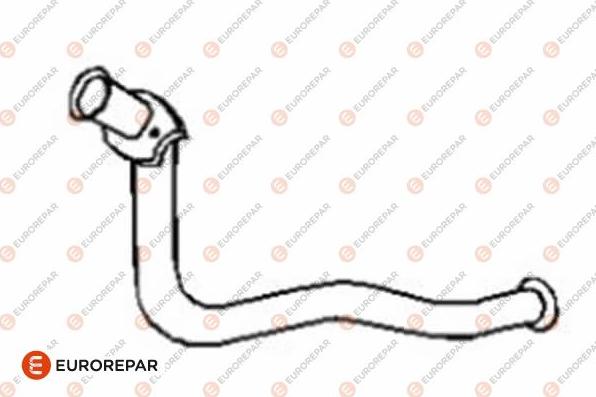 EUROREPAR E12812N - Труба вихлопного газу autocars.com.ua
