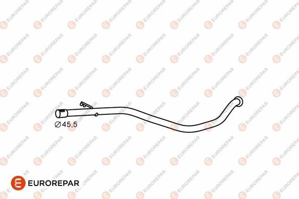 EUROREPAR E12837F - Труба вихлопного газу autocars.com.ua