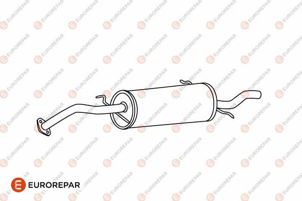 EUROREPAR E12877R - Глушник вихлопних газів кінцевий autocars.com.ua