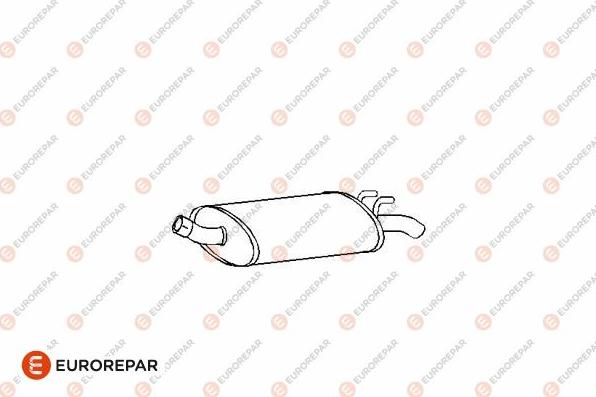 EUROREPAR E12894A - Глушник вихлопних газів кінцевий autocars.com.ua