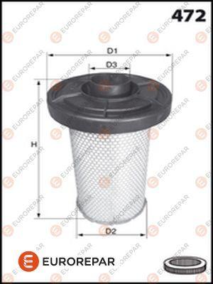 EUROREPAR E147017 - Повітряний фільтр autocars.com.ua