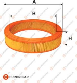 EUROREPAR E147134 - Воздушный фильтр avtokuzovplus.com.ua