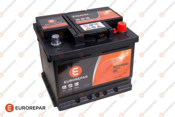 EUROREPAR E364053 - Стартерная аккумуляторная батарея, АКБ avtokuzovplus.com.ua