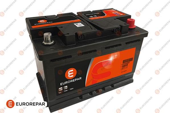 EUROREPAR ERPAKU0006 - Стартерна акумуляторна батарея, АКБ autocars.com.ua