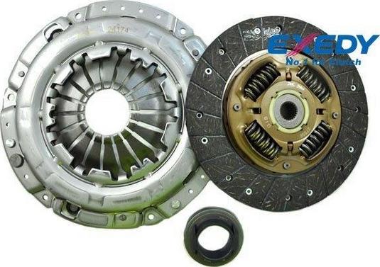 Exedy-AU DWK-6987 - Комплект зчеплення autocars.com.ua