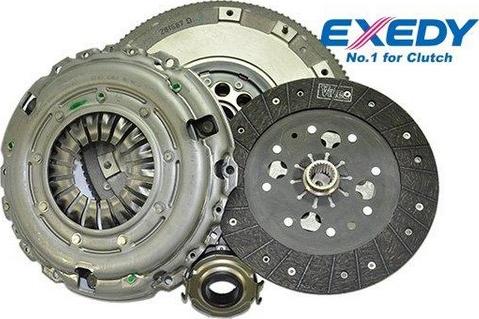 Exedy-AU FJK-7507DMF - Комплект зчеплення autocars.com.ua