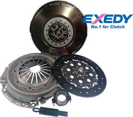 Exedy-AU JEK-8409DMF - Комплект зчеплення autocars.com.ua