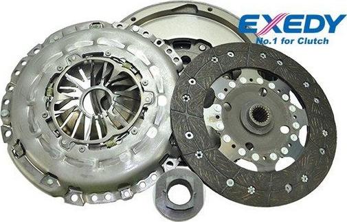 Exedy-AU PGK-7958DMF - Комплект зчеплення autocars.com.ua