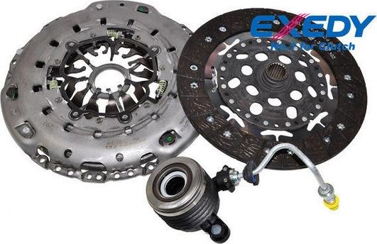 Exedy-AU RNK-8093 - Комплект зчеплення autocars.com.ua