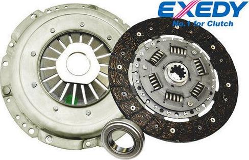 Exedy-AU RVK-6387 - Комплект зчеплення autocars.com.ua