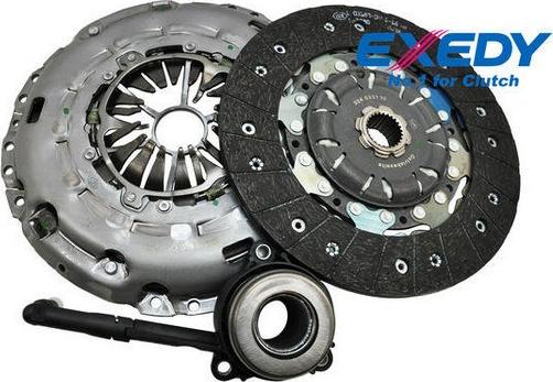 Exedy-AU VWK-8177 - Комплект зчеплення autocars.com.ua