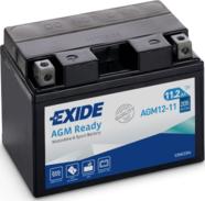 Exide AGM12-11 - Стартерна акумуляторна батарея, АКБ autocars.com.ua