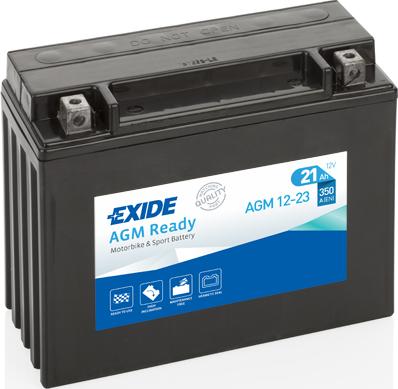 Exide AGM12-23 - Стартерна акумуляторна батарея, АКБ autocars.com.ua