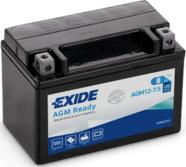 Exide AGM12-7.5 - Стартерна акумуляторна батарея, АКБ autocars.com.ua
