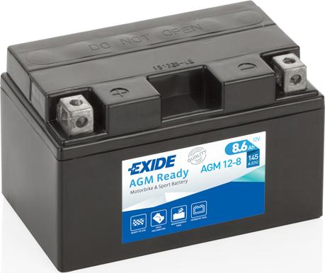 Exide AGM12-8 - Стартерная аккумуляторная батарея, АКБ autodnr.net
