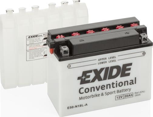 Exide E50-N18L-A - Стартерная аккумуляторная батарея, АКБ autodnr.net