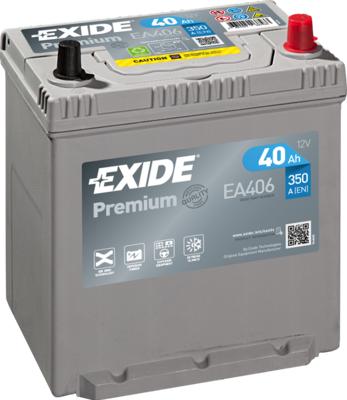 Exide EA406 - Стартерна акумуляторна батарея, АКБ autocars.com.ua