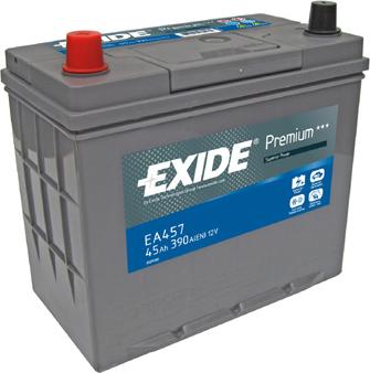Exide EA457 - Стартерная аккумуляторная батарея, АКБ autodnr.net
