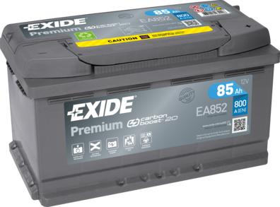 Exide EA852 - Стартерна акумуляторна батарея, АКБ autocars.com.ua