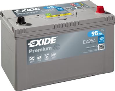 Exide EA954 - Стартерна акумуляторна батарея, АКБ autocars.com.ua