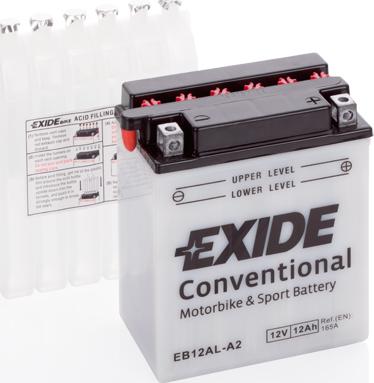 Exide EB12AL-A2 - Стартерная аккумуляторная батарея, АКБ autodnr.net