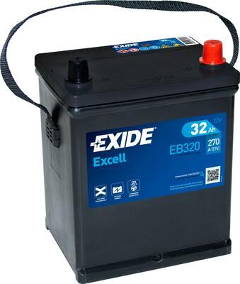 Exide EB320 - Стартерна акумуляторна батарея, АКБ autocars.com.ua