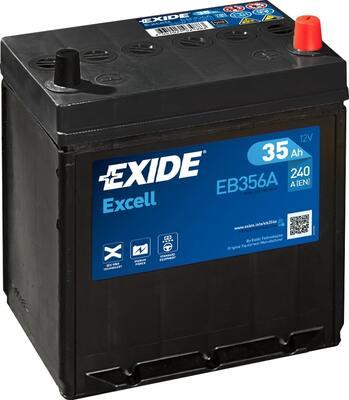 Exide EB356A - Стартерная аккумуляторная батарея, АКБ avtokuzovplus.com.ua