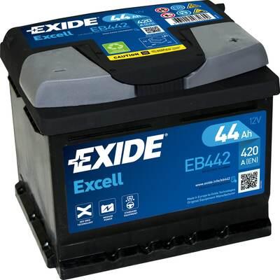 Exide EB442 - Стартерна акумуляторна батарея, АКБ autocars.com.ua