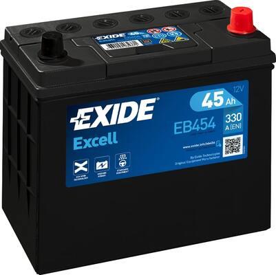Exide EB454 - Стартерна акумуляторна батарея, АКБ autocars.com.ua