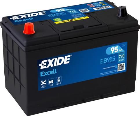 Exide EB955 - Стартерна акумуляторна батарея, АКБ autocars.com.ua