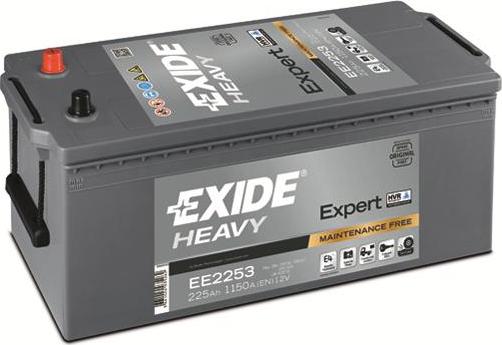 Exide EE2253 - Стартерная аккумуляторная батарея, АКБ autodnr.net