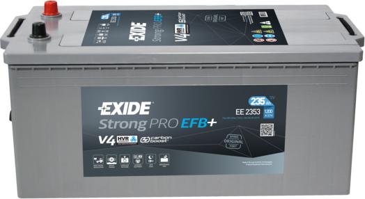 Exide EE2353 - Стартерная аккумуляторная батарея, АКБ autodnr.net