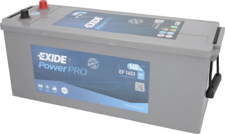 Exide EF1453 - Стартерна акумуляторна батарея, АКБ autocars.com.ua