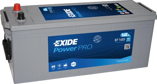 Exide EF1453 - Стартерна акумуляторна батарея, АКБ autocars.com.ua