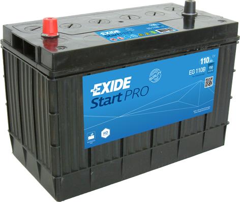 Exide EG110B - Стартерна акумуляторна батарея, АКБ autocars.com.ua