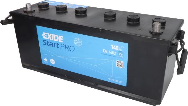 Exide EG1402 - Стартерна акумуляторна батарея, АКБ autocars.com.ua