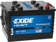 Exide EG165A - Стартерна акумуляторна батарея, АКБ autocars.com.ua