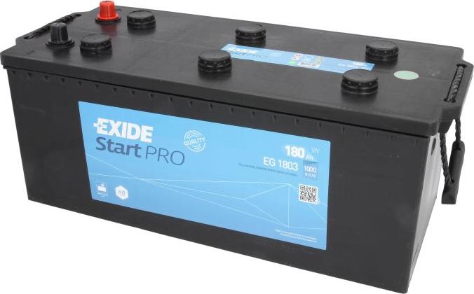 Exide EG1803 - Стартерна акумуляторна батарея, АКБ autocars.com.ua