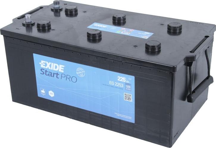 Exide EG2253 - Стартерна акумуляторна батарея, АКБ autocars.com.ua