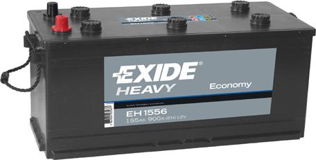 Exide EH1556 - Стартерная аккумуляторная батарея, АКБ autodnr.net