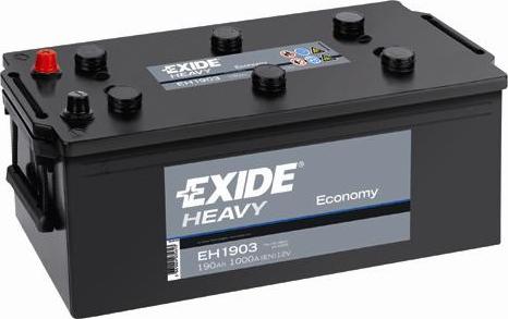 Exide EH1903 - Стартерна акумуляторна батарея, АКБ autocars.com.ua