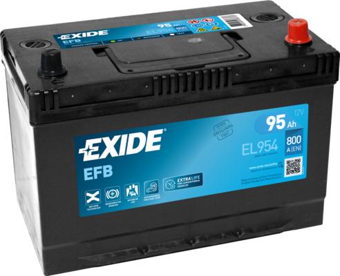 Exide EL954 - Стартерна акумуляторна батарея, АКБ autocars.com.ua