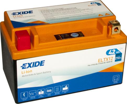 Exide ELTX12 - Стартерна акумуляторна батарея, АКБ autocars.com.ua